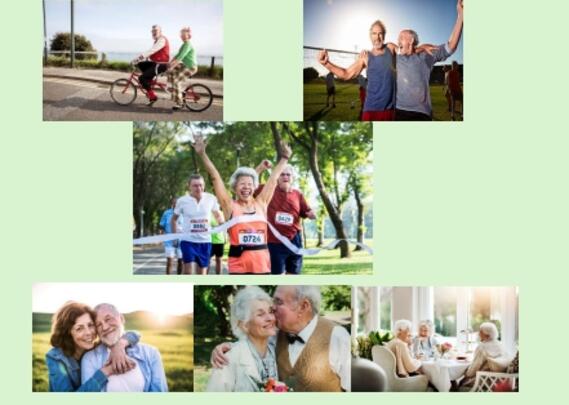 forsidebilde av programmet med glade eldre