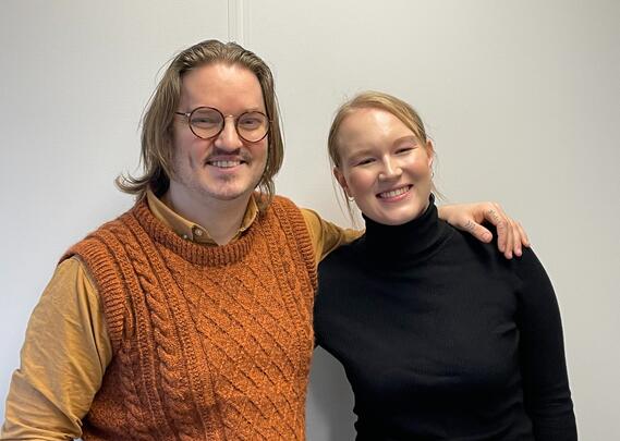 Benjamin Lien og Kristine Jeksrud