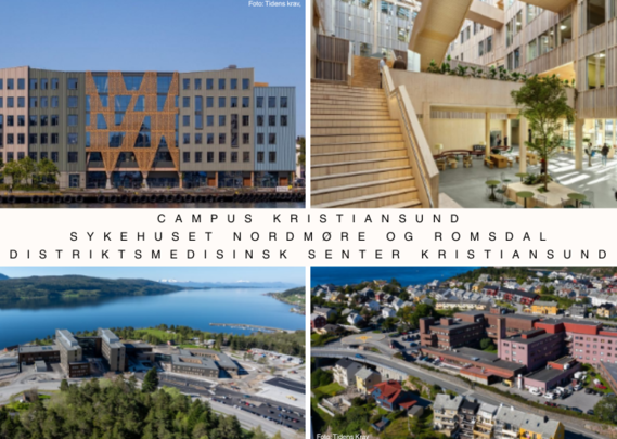 Campus Kristiansund, Sykehuset Nordmøre og Romsdal og Distriktsmedisinsk senter Kristiansund