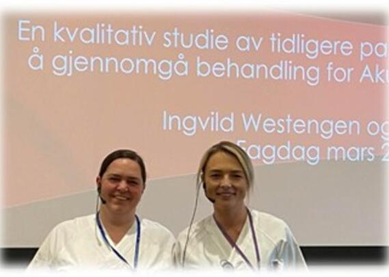 Bilde av Siri Lunde og Ingvild Westengen