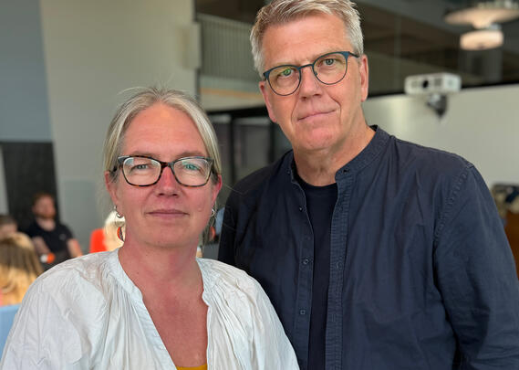 : Leder Marianne Lange Krogh og nestleder Bård Eirik Ruud i Unio Oslo kommune.