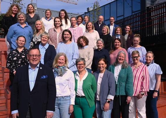 Deltagere på NSFs alumnidag for Leadership for change (LFC). 