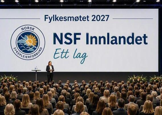 KI-generert illustrasjon av møte