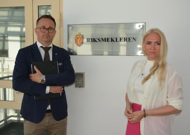 Leder i Norsk Sykepleierforbund Lill Sverresdatter Larsen.
