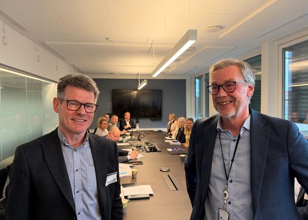 Bent Ronny Mikalsen og Bjørn Skrattegård.