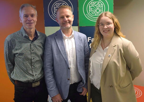 Jarle Henriksen - Kjell Aasheim - Henriette Karlsen Brenna Frokostmøte NSF Student
Tirsdag 28. oktober 2025
Tollbugata 22