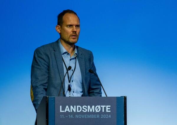 Per Anders Røsjorde i Politiets Fellesforbund