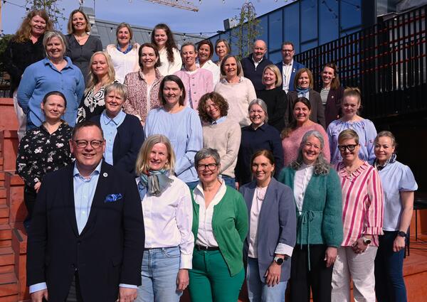 Deltagere på NSFs alumnidag for Leadership for change (LFC). 