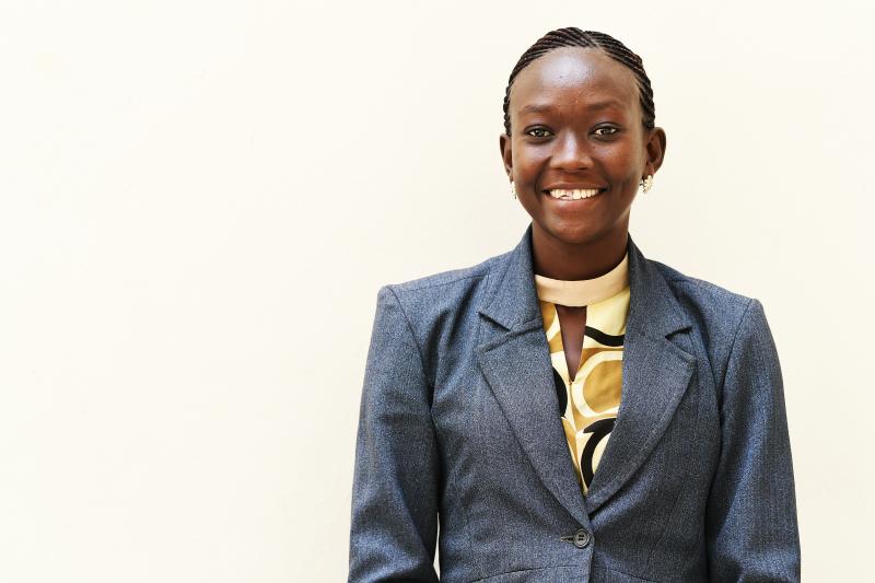 Rosine Teta Uwizeye, sykepleier i Rwanda