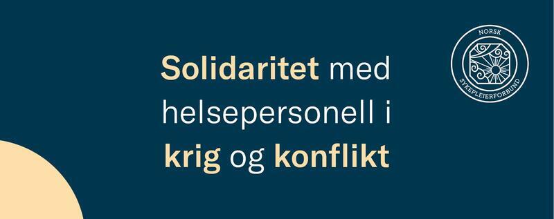 Parole Solidaritet med helsepersonell i krig og konflikt