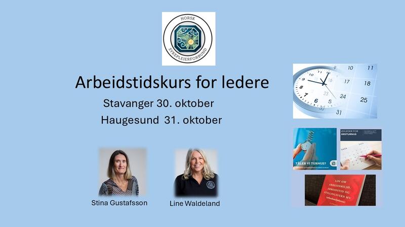 Plakat - arbeidstidskurs for ledere