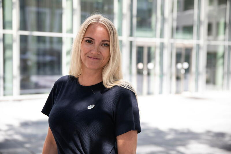Lill Sverresdatter Larsen NSF møter Korona-kommisjonen utenfor Helse- og omsorgsdepartementet NSF møter Korona-kommisjonen utenfor Helse- og omsorgsdepartementet