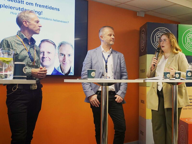 Jarle Henriksen - Kjell Aasheim - Henriette Karlsen Brenna_ Frokostmøte NSF Student
Tirsdag 28. oktober 2025
Tollbugata 22