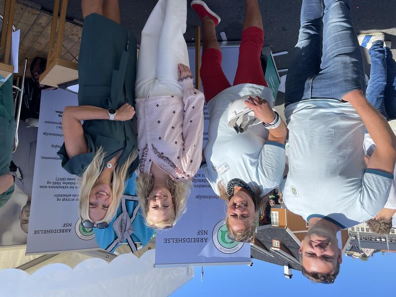 Deltakerne sammen med Lill Sverresdatter