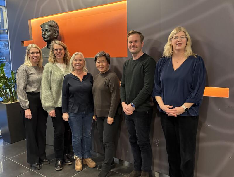 seks personer, representerer nytt styre i ONSF