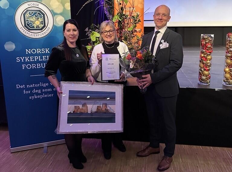 Vinner av årets sykepleier i Trøndelag 2025