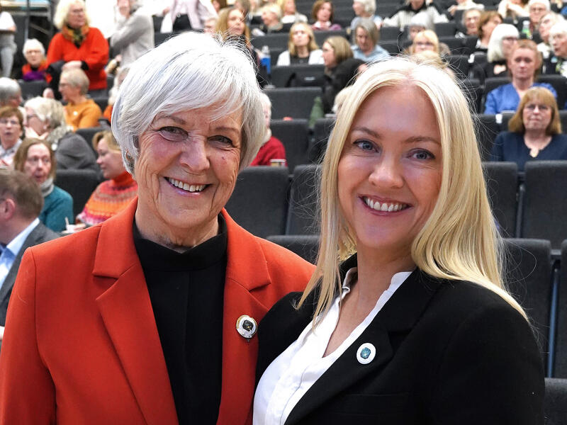 Marie Aakre og Lill Sverresdatter Larsen
