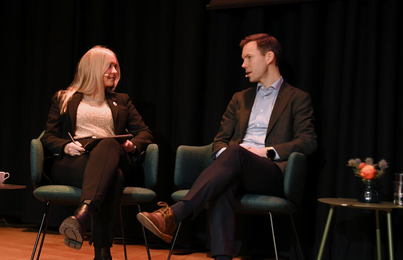 Lill Sverresdatter Larsen og Trygve Ottersen