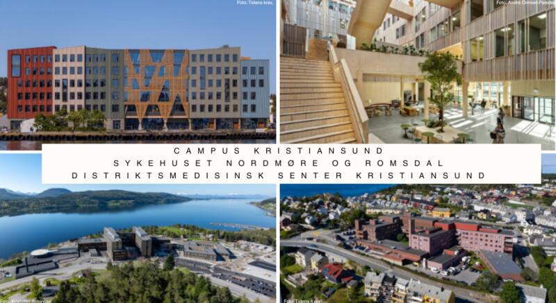 Campus Kristiansund, Sykehuset Nordmøre og Romsdal og Distriktsmedisinsk senter Kristiansund