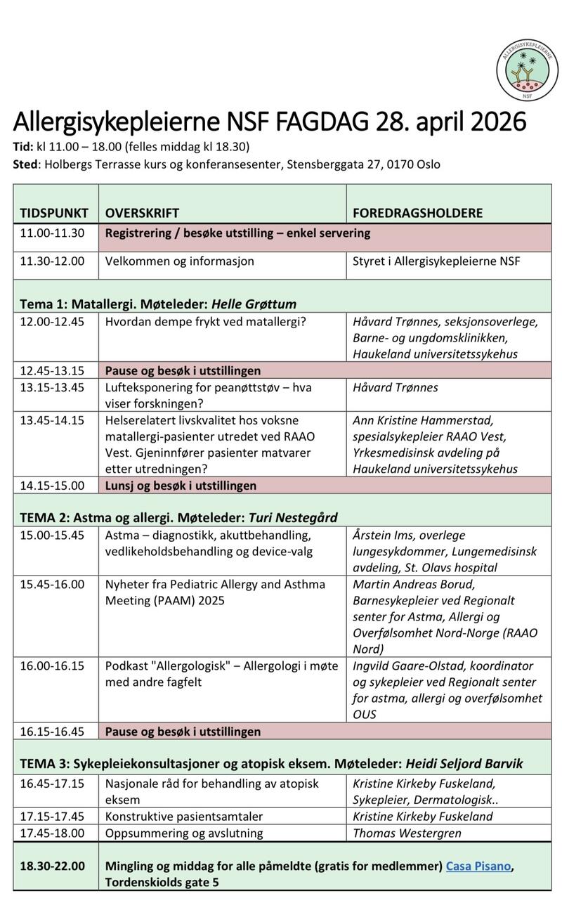 Program Allergisykepleierne 