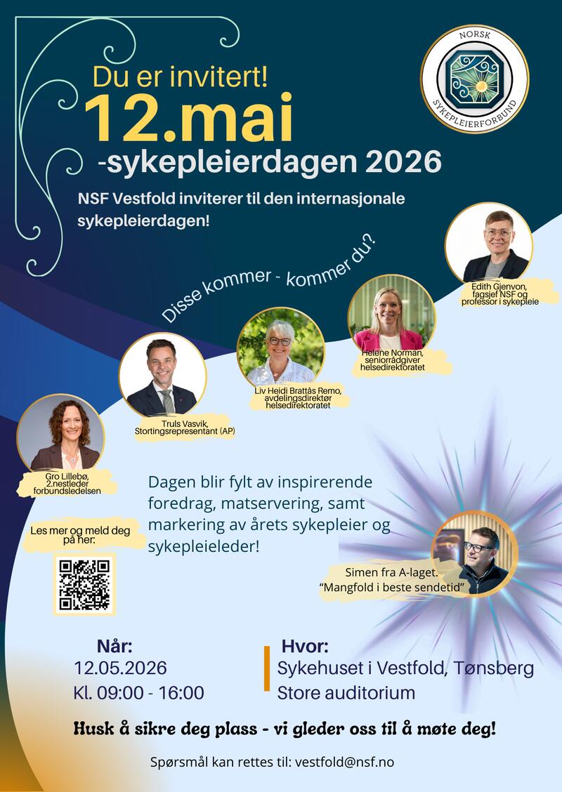Innvitasjon 12.mai Vestfold