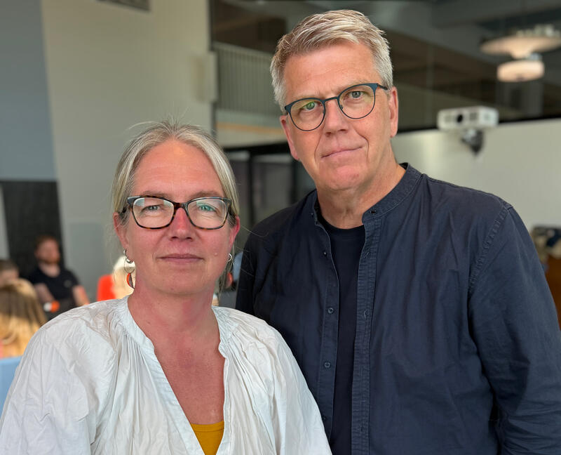 : Leder Marianne Lange Krogh og nestleder Bård Eirik Ruud i Unio Oslo kommune.