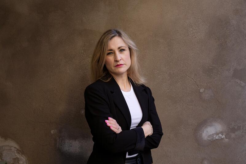 Bildet viser Ann Mari Milo Lorentzen som er nestleder i Utdanningsforbundet.