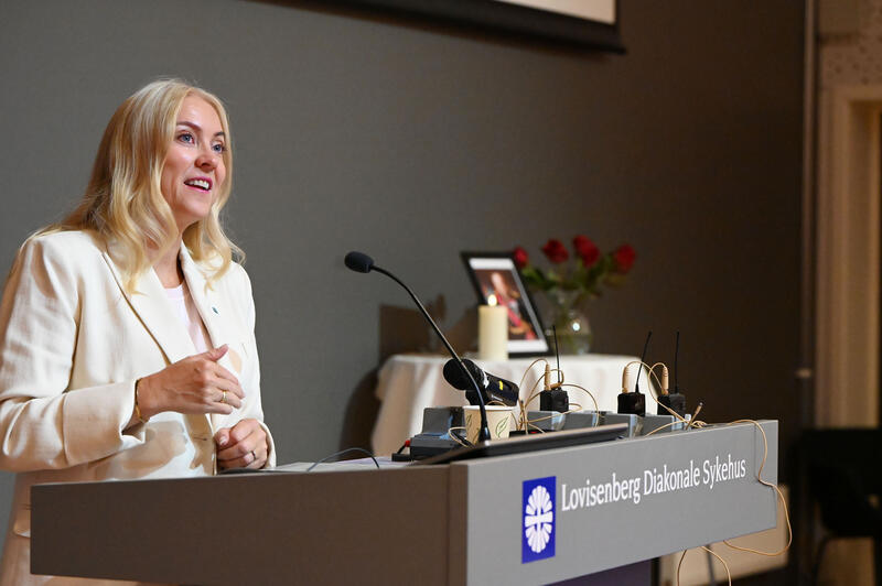 NSF-leder Lill Sverresdatter Larsen
