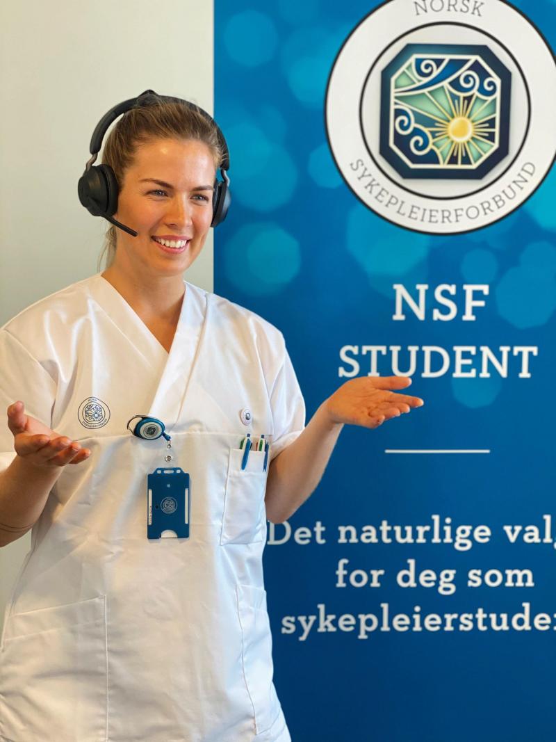 Representanter fra Norsk Sykepleierforbund