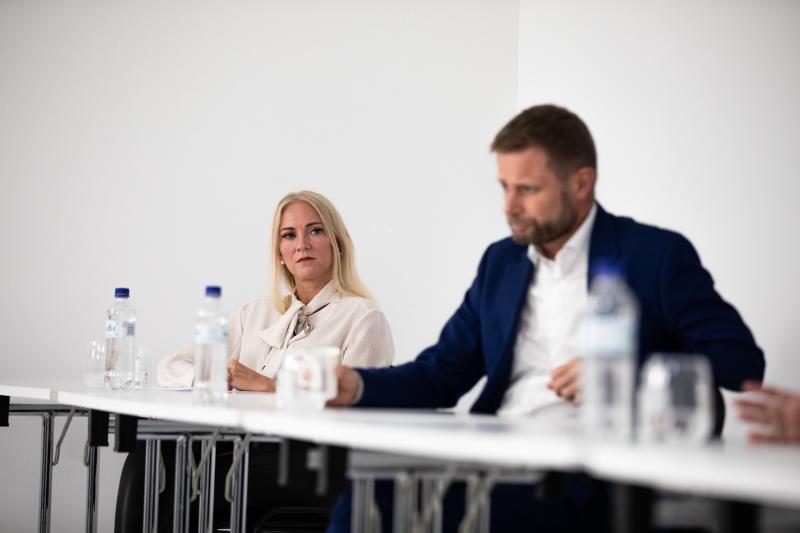 Bent Høie og Lill Sverresdatter Larsen